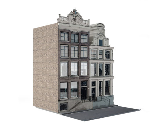 Realistic Historic Building 3D Model