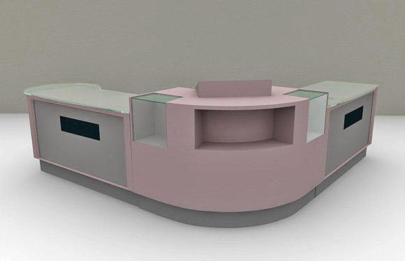  Reception Desk 3D Model