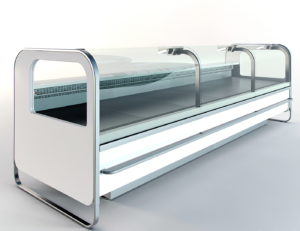 Refrigerated Display Showcase 3D Model