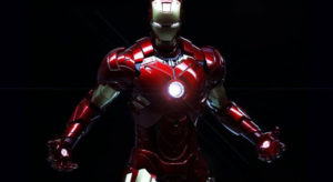 Rigged Iron Man 3D Model