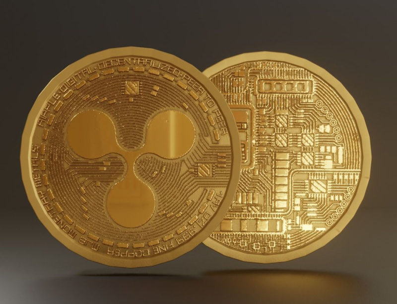 Ripple Xrp Coin 3D Model Other Objects