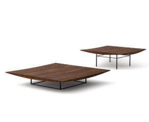 Short Legs Square Coffee Table 3D Model
