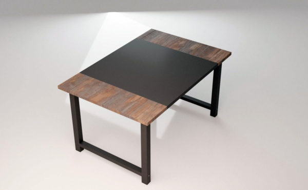 Simple Office Desk 3D Model Table