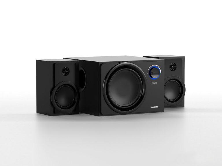 Speaker Set Free 3D Model Other Electronic 3d Models