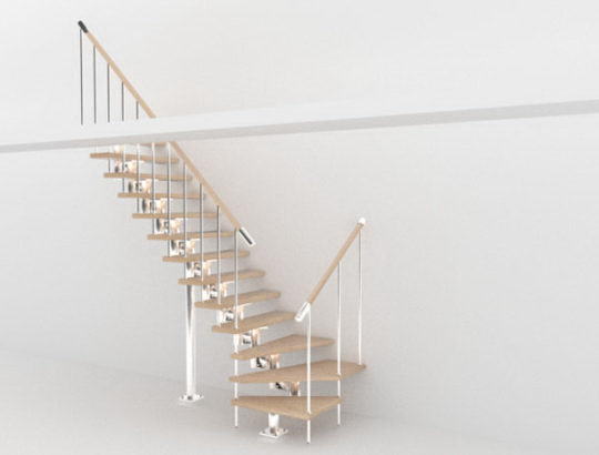 Stairs 3d Model Free C4d Models
