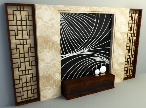  Stone Wall Panel Free 3D Model