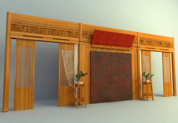 Traditional Wood 3D Wall Panel