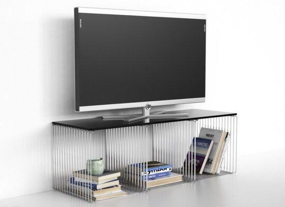 Tv Station, Center table and Wall shelf 3D Model Pack