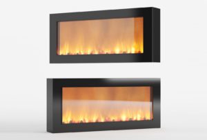 Wall Mounted Electric Fireplace 3D Model