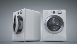 Wash Machine 3D Model