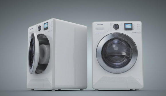 Wash Machine 3D Model