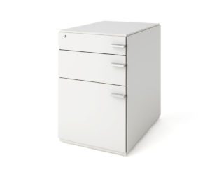 White Office Cabinet Free 3D Model