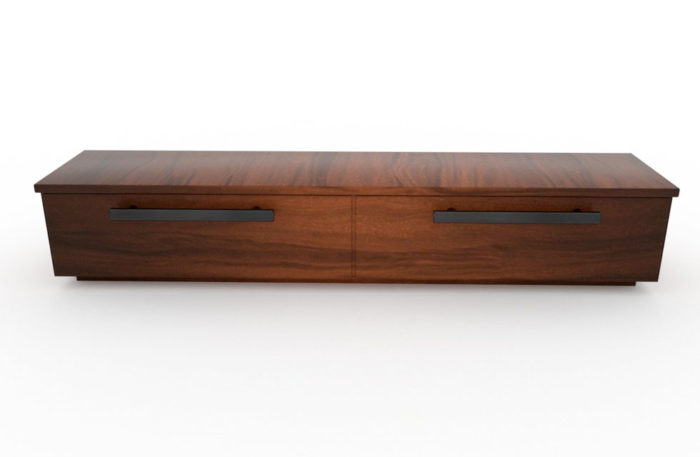 Wooden Tv Table 3D Model