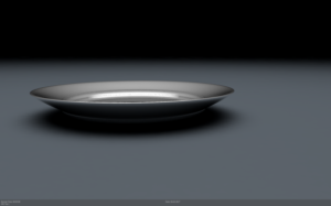 Simple Plate 3D Model