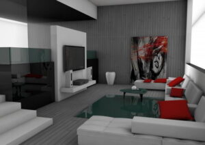 Living room 3D Model