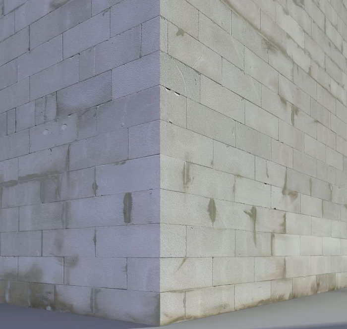 Concrete Bricks Wall Texture