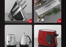 Kitchen Appliances and Dishes 3D Model Collection 13