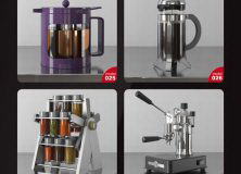 Kitchen Appliances and Dishes 3D Model Collection 7