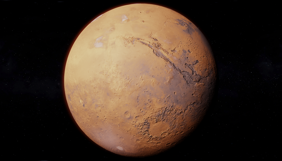 Mars Photorealistic 3D Model