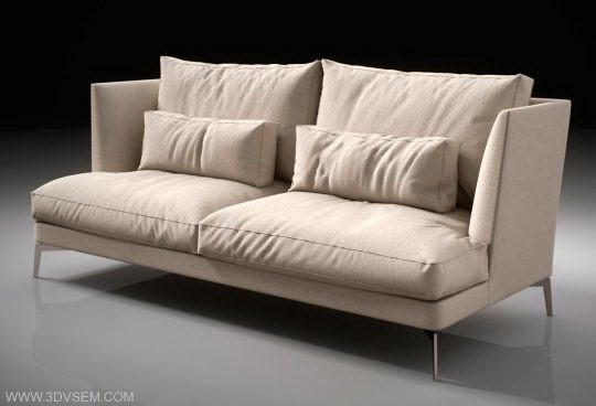  3D  Sofa  Model  Free  C4D Models 