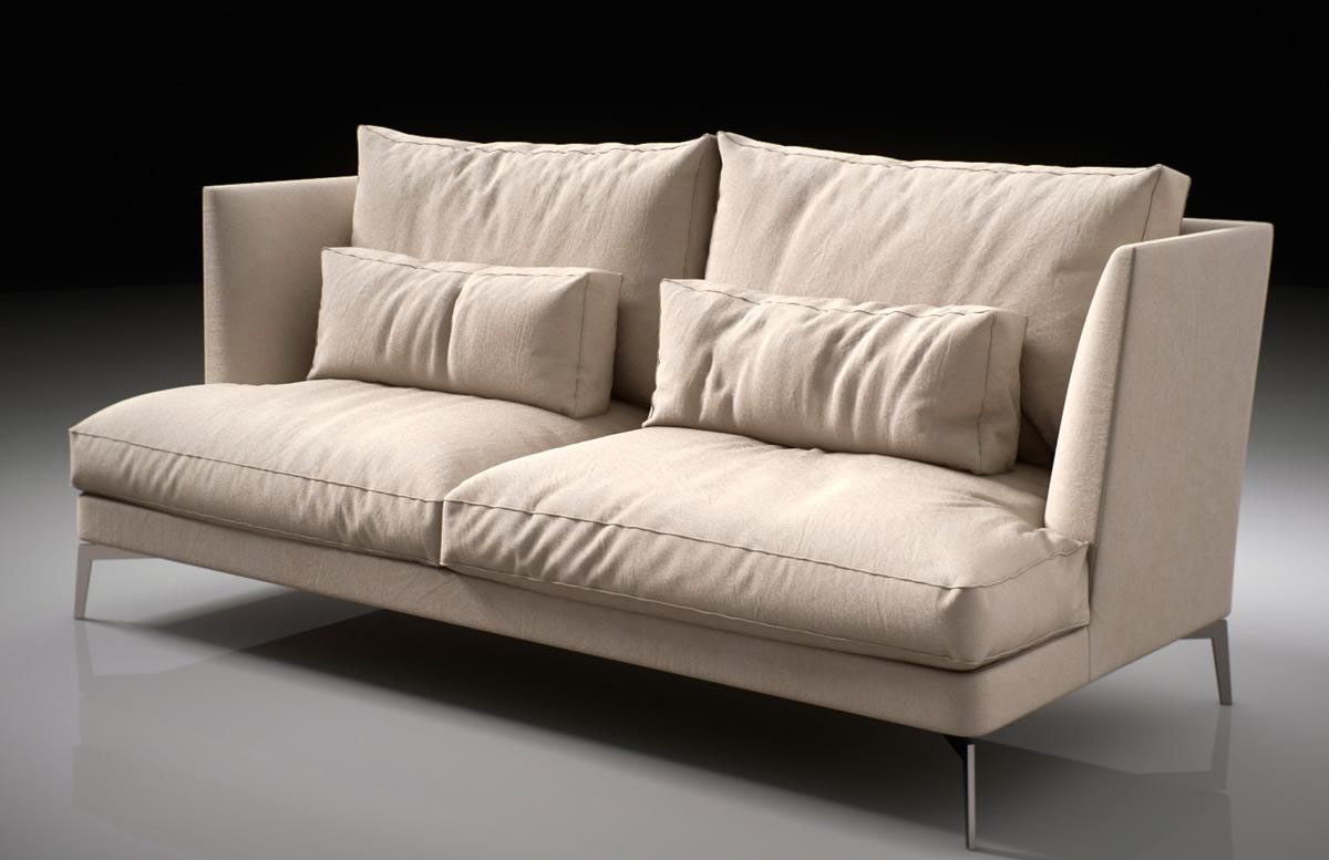 3D Sofa Model Free C4D Models